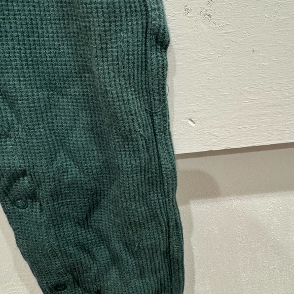 Angel Dear Forest Green Kids Overalls - Picture 3 of 4